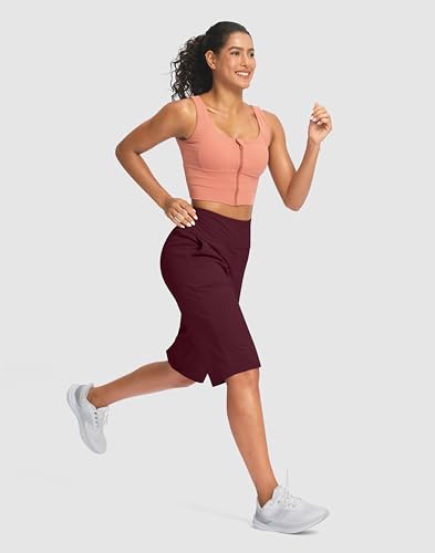 Image of SANTINY 14 inch /12 inch Long Shorts for Women