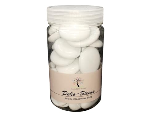 Piedras de cristal blanco para rellenar jarrones y centros de mesa sin perder luz 2