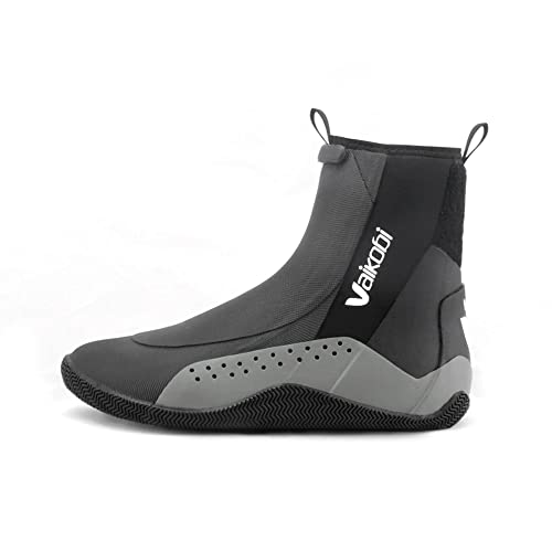 Junior Speed Grip High Cut Dinghy Wetsuit Boots - Black VK-217-BK-J3