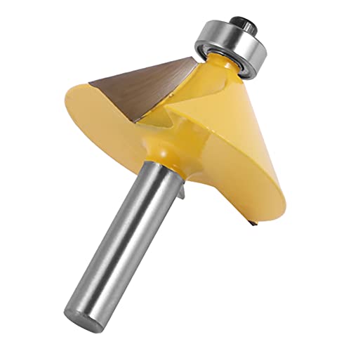 Diheohg 1 pieza 8 mm vástago grande 45 grados chaflán y fresa herramienta de corte de mecanizado Fresa