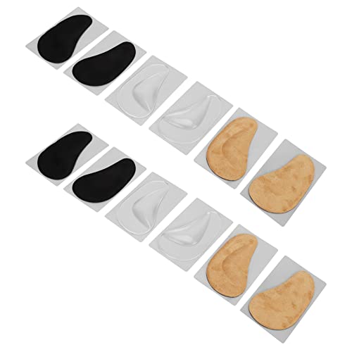 6 pares de plantillas adhesivas de gel para arco miniatura 5