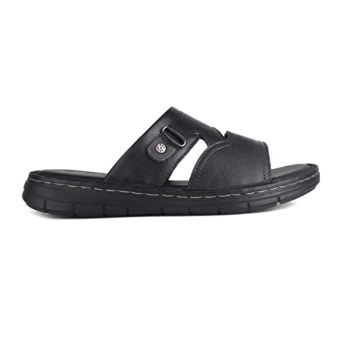 Image of Red Chief Leather casual slippers for men