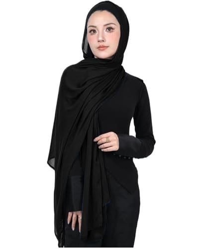 Modal Cotton Hijab Scarf for Women with Undercap Set