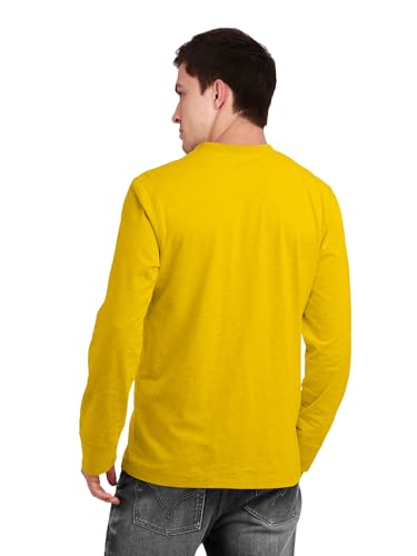 Image of fanideaz Men's Cotton Full Sleeve Henley T Shirts for Men