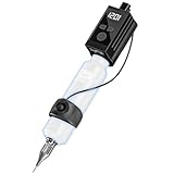 Neebol Tattoo Battery Power Supply, 1450mAh Lithium Battery Pack with Display, Ring Switch Design, RCA, Rechargeable Cordless Battery for Tattoo Pen, Rotary Wireless Tattoo Machine Accessories