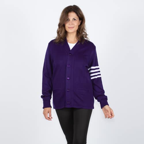 Image of Stewart & Strauss Cardigan Varsity Letter Sweater