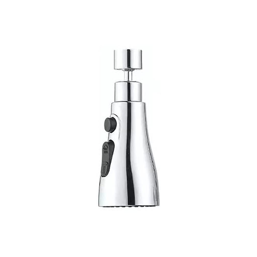 360 ° drehbarer Universal-Spritzfilter-Wasserhahn-Sprühkopf, Flexible Wasserhahn-Düse, Badezimmer-Küchenhahn-Verlängerungsadapter