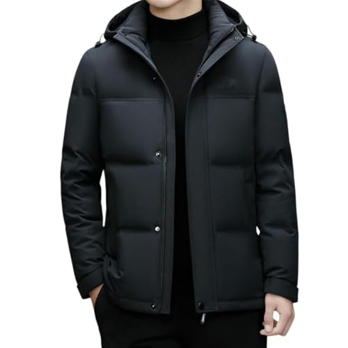 Manteau en duvet elegant homme parka de qualite superieure anti-froid