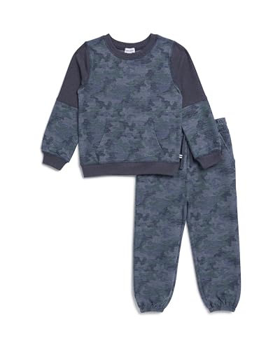 Splendid Boys Scenic Route Camo Sweatshirt Top and Jogger Pant Set