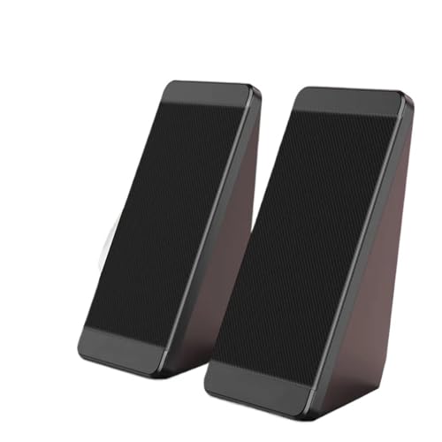 Altavoces de escritorio con cable para mejorar el sonido multimedia de tu portátil