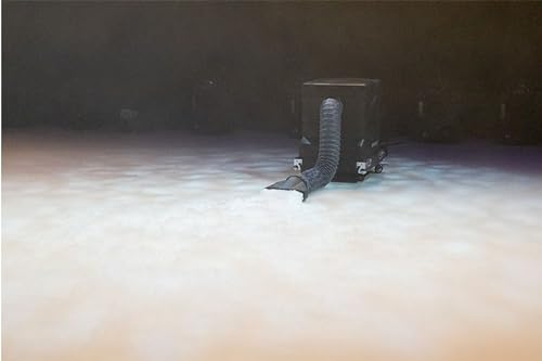 Máquina de humo profesional ADJ Entour Ice de bajo nivel y alta densidad, con control DMX miniatura 4