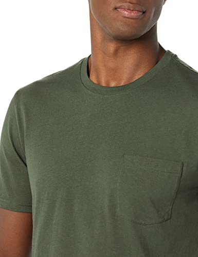 Image of Amazon Essentials Men's Short-Sleeve Crewneck Pocket T-Shirts