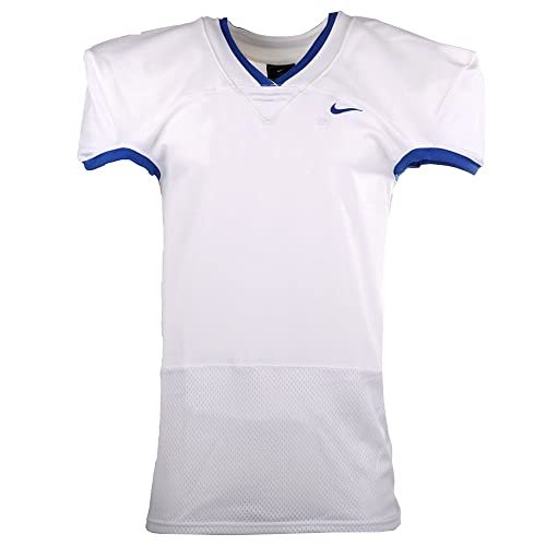 Nike Mens Game V Neck Short Sleeve Jersey Athletic - White - Size XL