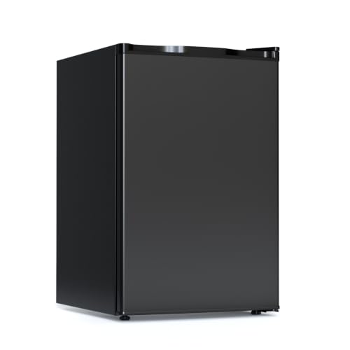 Image of COWSAR 3.07 Cu.Ft Mini Fridge with Freezer for Bedroom Office, Black