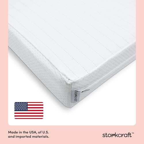 Image of Storkcraft 6-Inch Water-Resistant Grow-with-Me Baby Crib & Toddler Mattress