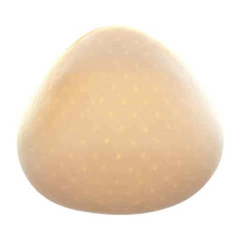 Ninery Ave 1 Piece Cotton Breast Boobs Ventilation Holes Weighted Leisure Sponge False Breast Forms Support (S for A Cup, Teardrop Shape) Cover