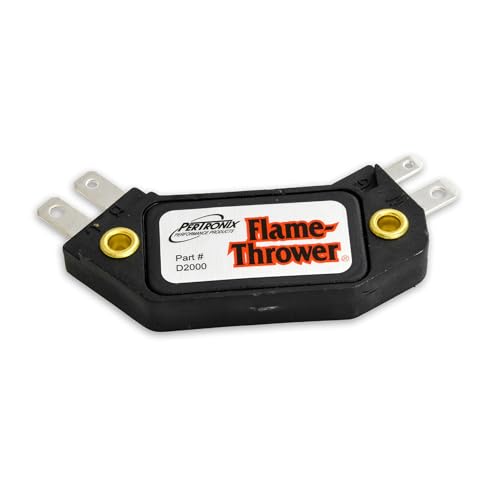 PerTronix Flame-Thrower HEI Ignition Module for GM 4-Pin Distributor - 6.9 Amp High Performance HEI Module, Street/Strip Upgrade, Direct Replacement GM HEI Systems - D2000