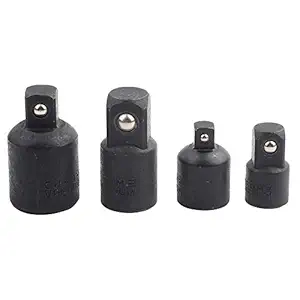 4pcsImpact Socket Adapter and Reducer Stocking Stuffers teel Impact Driver & Wrench Conversion Kit 1/2