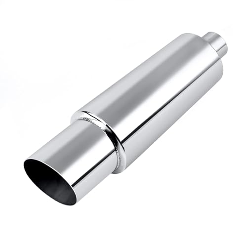 EVIL ENERGY Exhaust Muffler, Stainless Steel Exhaust Tip, Un...