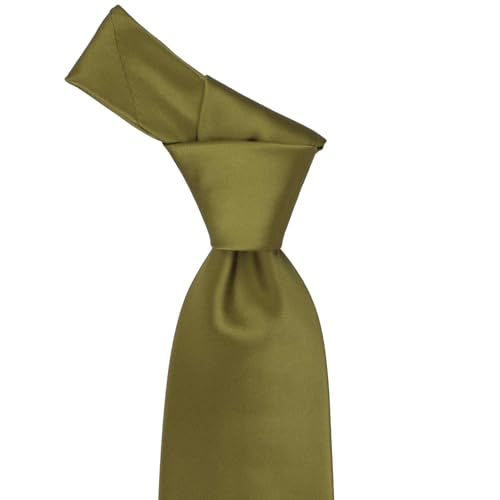 Image of tiemart Premium Solid Color Necktie