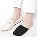 floconssy Women's Toe Socks for Mules, Half Socks for Women Toe Toppers Liner No Show Toe Covers 6 Pairs