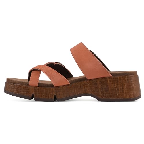 WHITE MOUNTAIN Women's Lefter Low Platform Sandal4