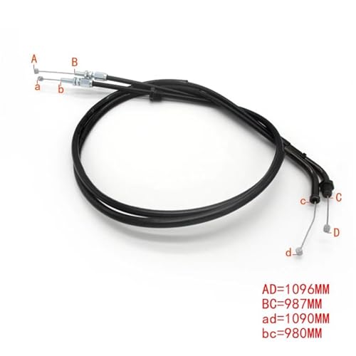 Câble d'accélérateur moto push&pull haute précision AX1 NX250 - 2