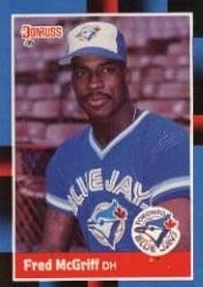 1988 Donruss Baseball Card #195 Fred McGriff