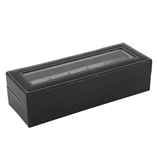 KUANDARGG Aufbewahrungsbox für Uhrenketten, aus PU-Leder Cover