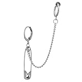 exo members korean drama Material: rostfreier stahl Saicowordist KPOP EXO BAEKHYUN Gleiche EinzelneBroklammer Ohrringe Unisex Paar Persnlichkeit Ohrclips Heier Geschenk(H02)