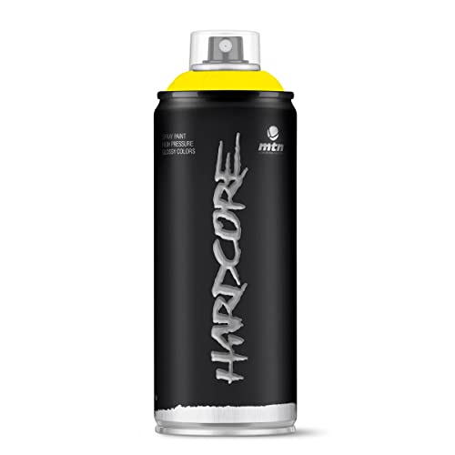 Image of MTN Spain Hardcore Spray Paints 400ML-Light Yellow