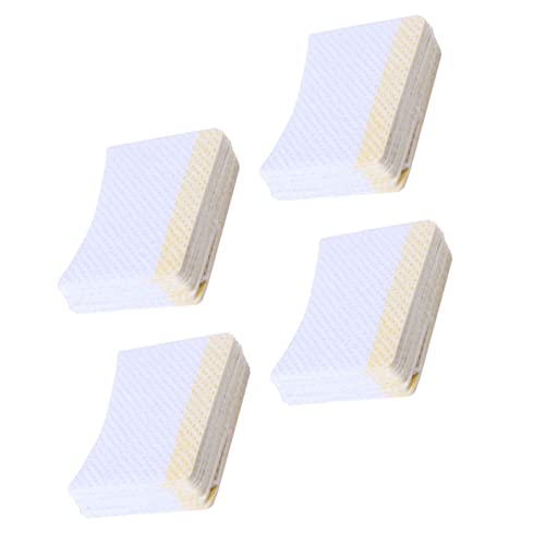 SOESFOUFU Eyelash Cleaning Pads 160pcs Woman Makeup Cushions Soft Arc-Shaped Makeup Pads