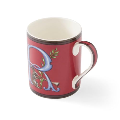 Spode Kit Kemp Mug Letra R 12 Oz Rojo miniatura 6