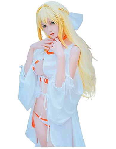 Fate　FGO　ネロ　キャスター　第二再臨　水着＋ウィッグ　コスプレ　衣装　M Amazon.co.jp: [milky time] FGO ネロ クラウディウス コスプレ
