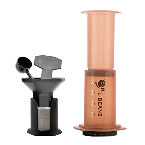 LOOM TREE® French Press Coffee Maker Manual Coffee Pot w/ Spoon for Home Travel Camping orange Kitchen, Dining & Bar | Small Kitchen Appliances | Coffee & Tea Makers | Espresso Machines