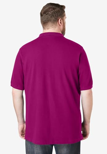 Camiseta polo clásica para hombre grande y alto de algodón que no encoge, KingSize miniatura 2