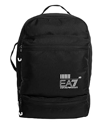 Zaino EA7 Emporio Armani black/ white logo UBS25EA20 245101 CC940 02021 Grande