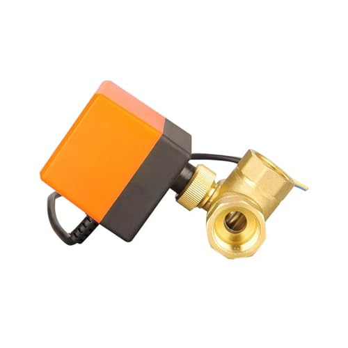 Vanne motorisée laiton 1-1/2" robuste à commande 3 fils 220V - 6