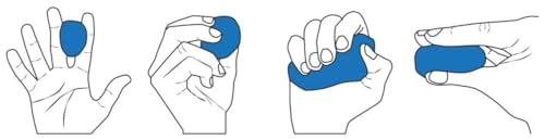 Image of Help Them Shine Therapy Putty Firm Blue 56 Gm for Grip Strength