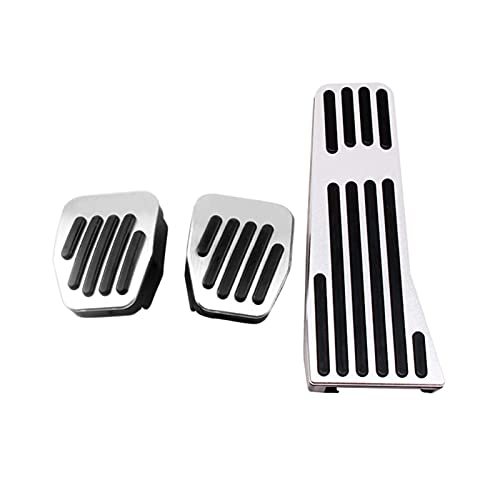 マギル 車のアクセラレータガスブレーキクラッチペダルフットレストペダルプレートカバー AT/MTMazda 3にフィットaxelaにフィットします CX-30 2019 2020付属品 フットスツール (Color : MT 3CS)