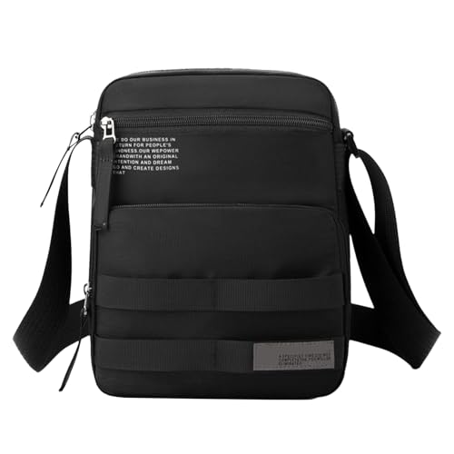 Bolso de hombro para hombre de viaje compacto y bolsa de almacenamiento resistente al agua