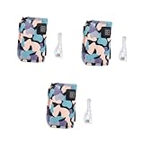 Toyvian 3 Stuks Usb-Flesverwarmingshoes Flesverwarmer Babyverwarmer Draagbare Melkverwarmer Babyflessenwarmer Usb-Fleshoes Babyflessenverwarmer Kleine Doek Zwart