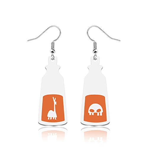 Boucles d'oreilles pendantes dessin animé Lama Poison Kuzco Magic Kingdom