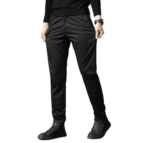 Pantalon coton homme coupe ample et style décontracté