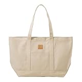 DOD(ディーオーディー) ツヨイゾキャンバースM トートバッグ キャンバス コットン 無地 厚手 大容量 自立 a4 BA177-NA