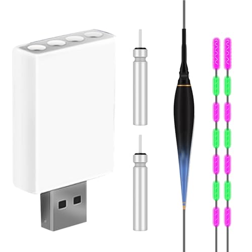 Night Fishing Float Charger CR425 - Batteria ricaricabile USB | Batteria al litio per galleggianti elettronici, accessori da pesca, carico rapido, ecologico e riutilizzabile