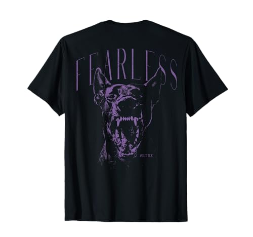 Wild Dog Dobermann Hundebesitzer backprint Dobermann T-Shirt