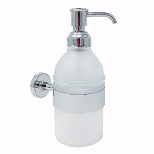 Preisvergleich Produktbild bertocci 11005800000 Seifenspender Wand Glas 500 0580, chrom