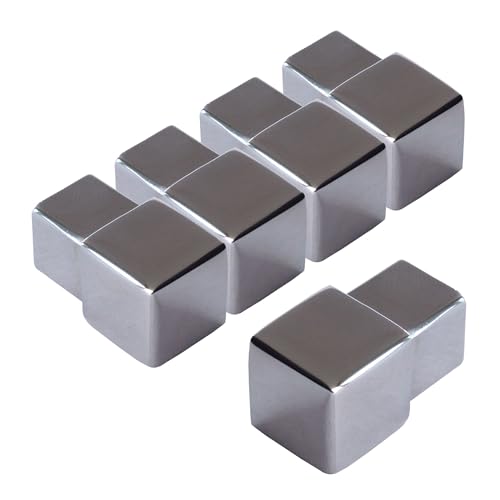 5X Dalsys End Cap Tile Trim 12.5mm Square Profile Polished Stainless Steel