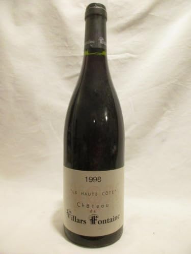 hautes côtes de nuits château villars fontaine le haute côte rouge 1998 - bourgogne